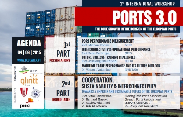 Ports 3.0: The blue growth in the horizon of the european ports