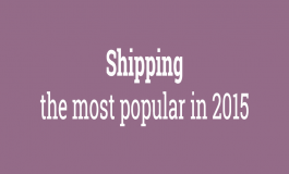 Shipping: the most popular in 2015