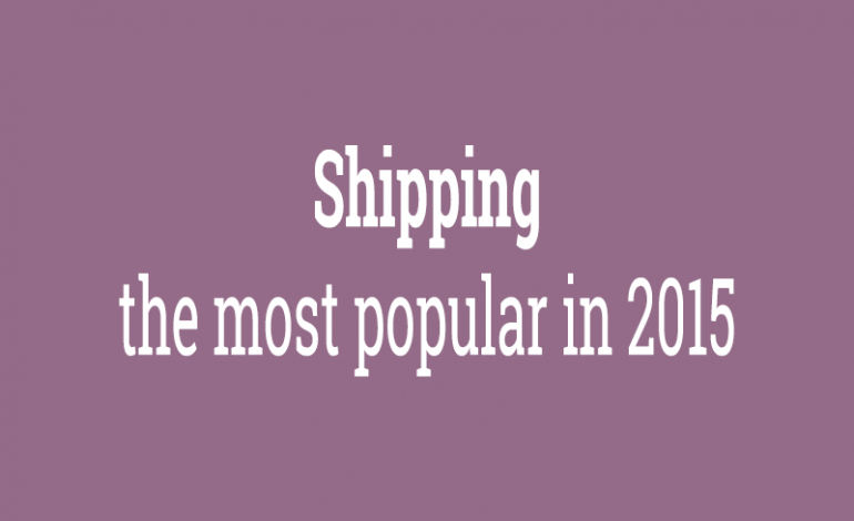 Shipping: the most popular in 2015