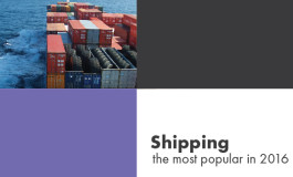 Shipping: the most popular 2016