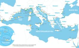 Private entry in cruise terminal operations in the Mediterranean Sea