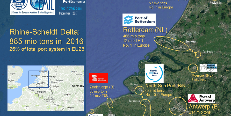 The Rhine-Scheldt delta: the no 1 logistics hub in Europe
