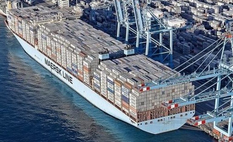 Mapping the globe: the patterns of megaships