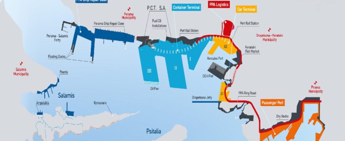 Shipping strategies: Global liner alliances in the port of Piraeus