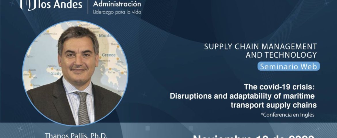 [Webinar] The COVID-19 crisis:  distributions and adaptability of maritime transport supply chains