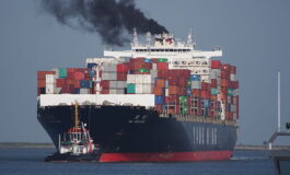 An energy consumption approach to estimate air emission reductions in container shipping
