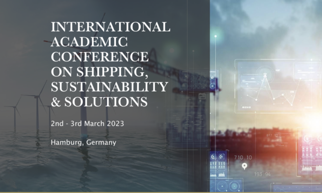 Call for Abstracts: International Academic Conference on Shipping, Sustainability & Solutions