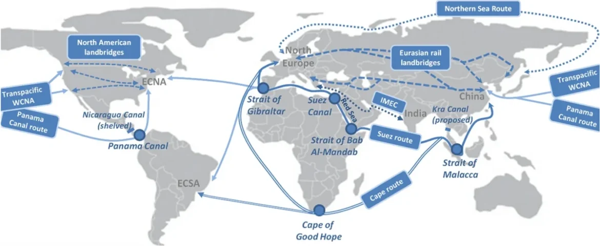 The Red Sea Crisis: ramifications for vessel operations, shipping networks, and maritime supply chains