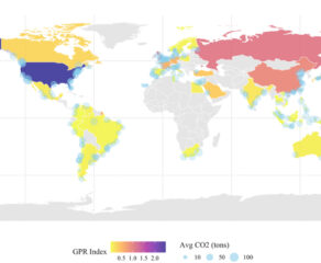 Geopolitical risks and port-related carbon emissions: evidence and policy implications