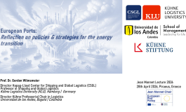 European Ports: Reflection on policies and strategies for the energy transition